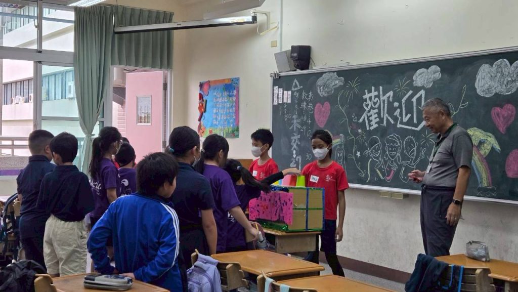 中年級進行闖關活動─杯子記憶遊戲